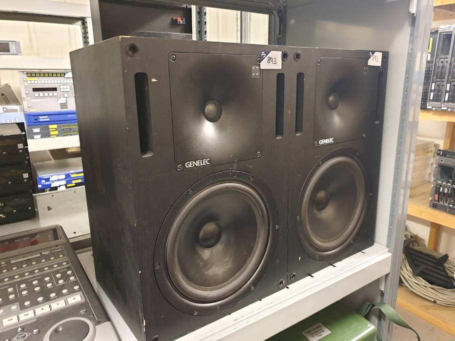 2x Genelec 1032A loudspeakers (spares or repairs)