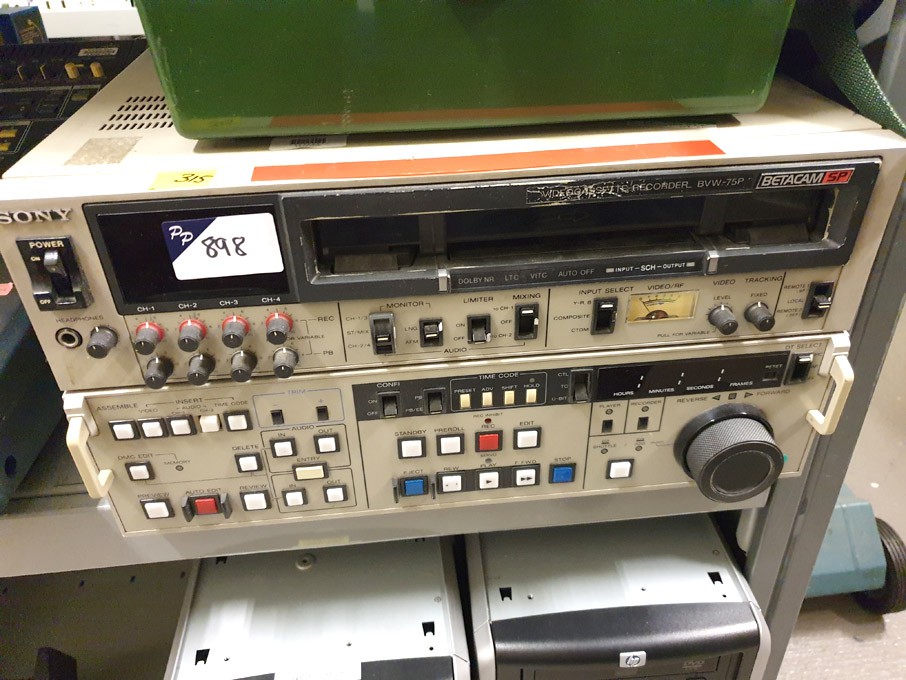 Sony BVW-75P Video cassette recorder