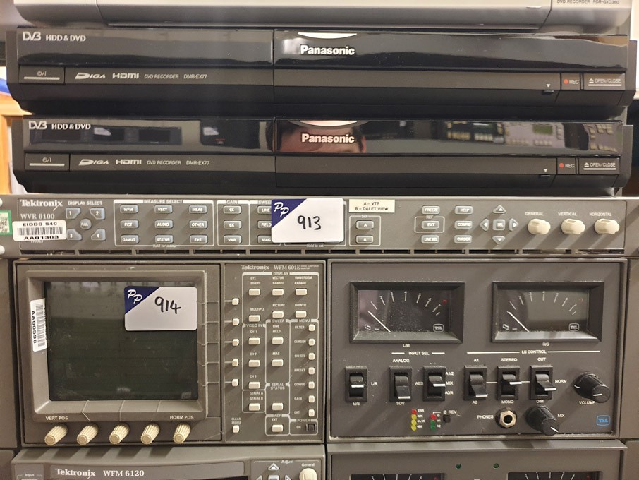 Tektronix WVR6100E serial component monitor, TSL A...