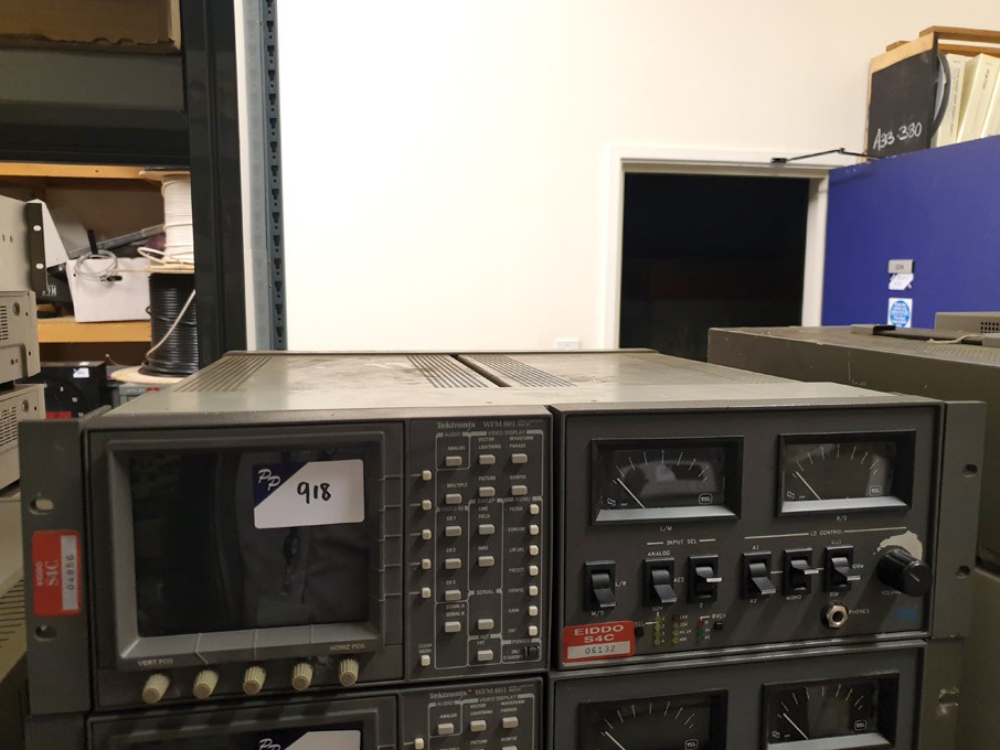 Tektronix WFM601 serial component monitor, TSL aud...