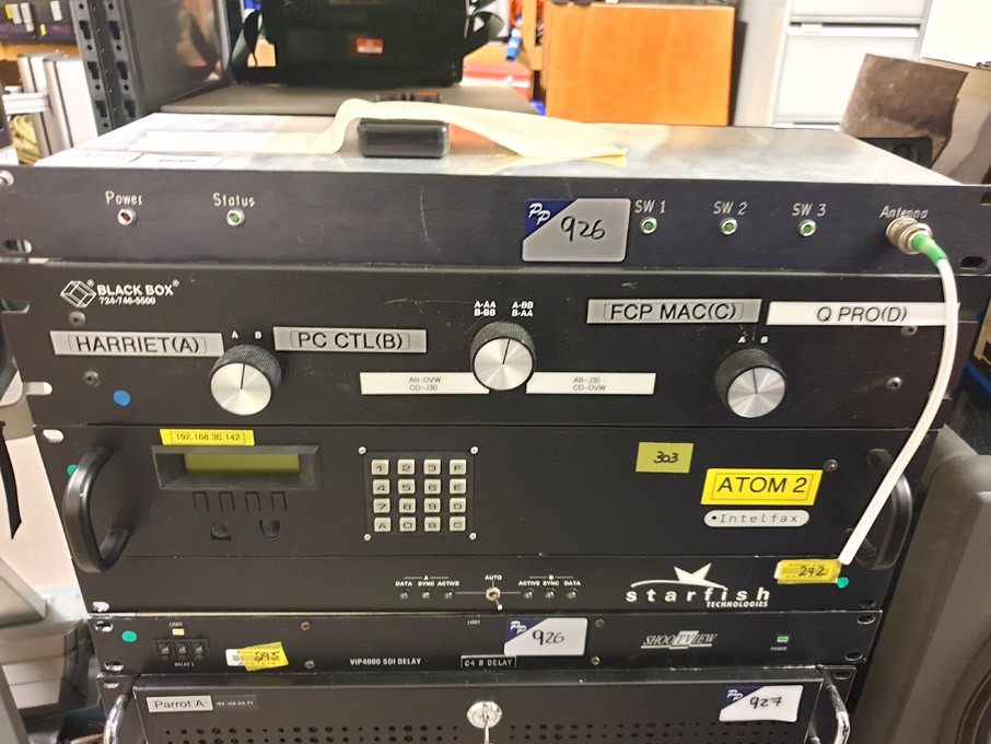 Qty various Shootview VIP4000 SDi delay, Starfish...