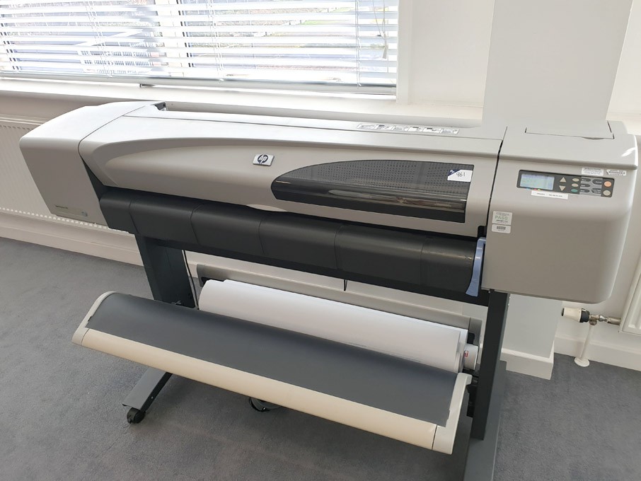 HP DesignJet 500 large format printer, 4 individua...