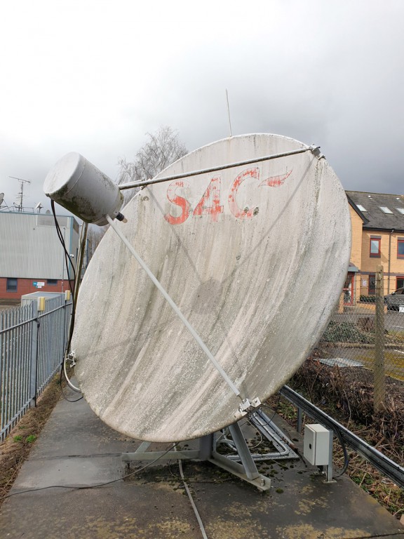 Precision Antennas Type E2811DEA 2.8m motorised di...