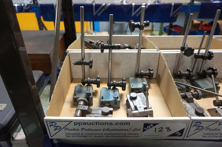 Qty various dial stands