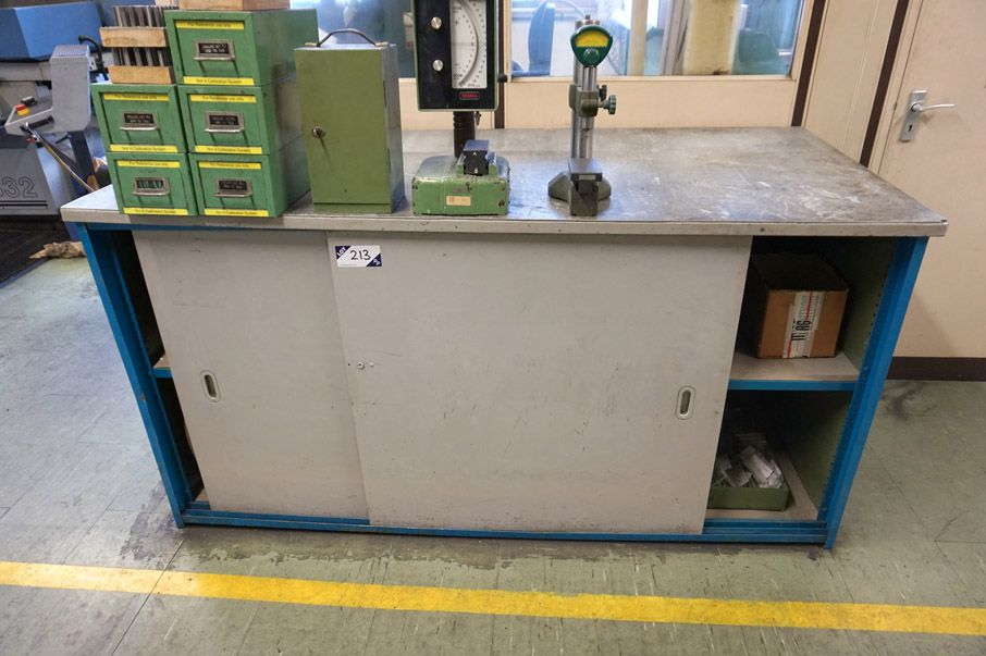 Metal sliding door storage cupboard, 1900x860x930m...