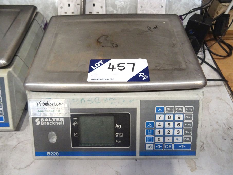 Salter Brecknell B220 digital scales, 15kg max