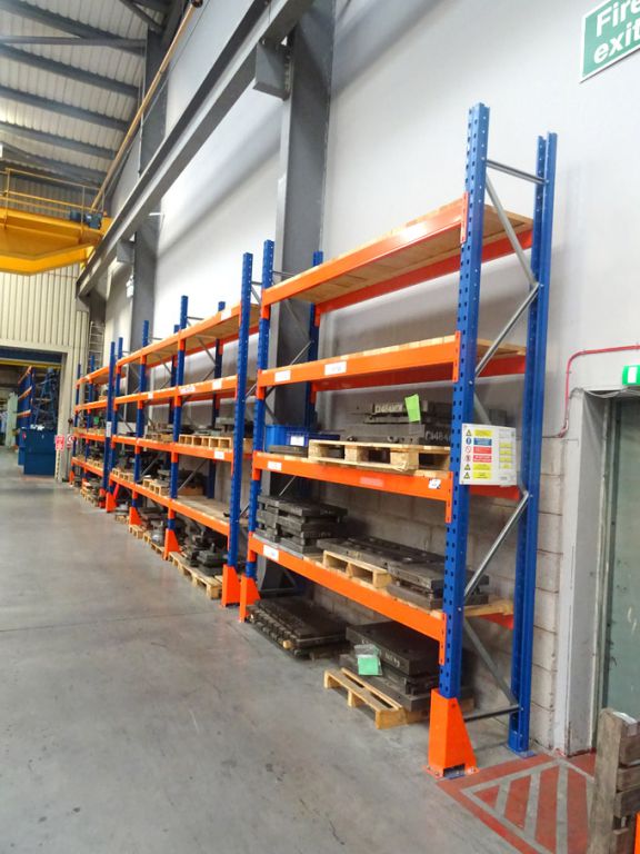 6 bays PSS 2KL85 boltless pallet racking, 2200x600...