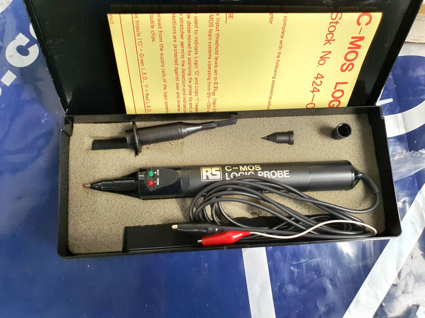 RS logic probe (boxed & unused) (T279) - lot locat...