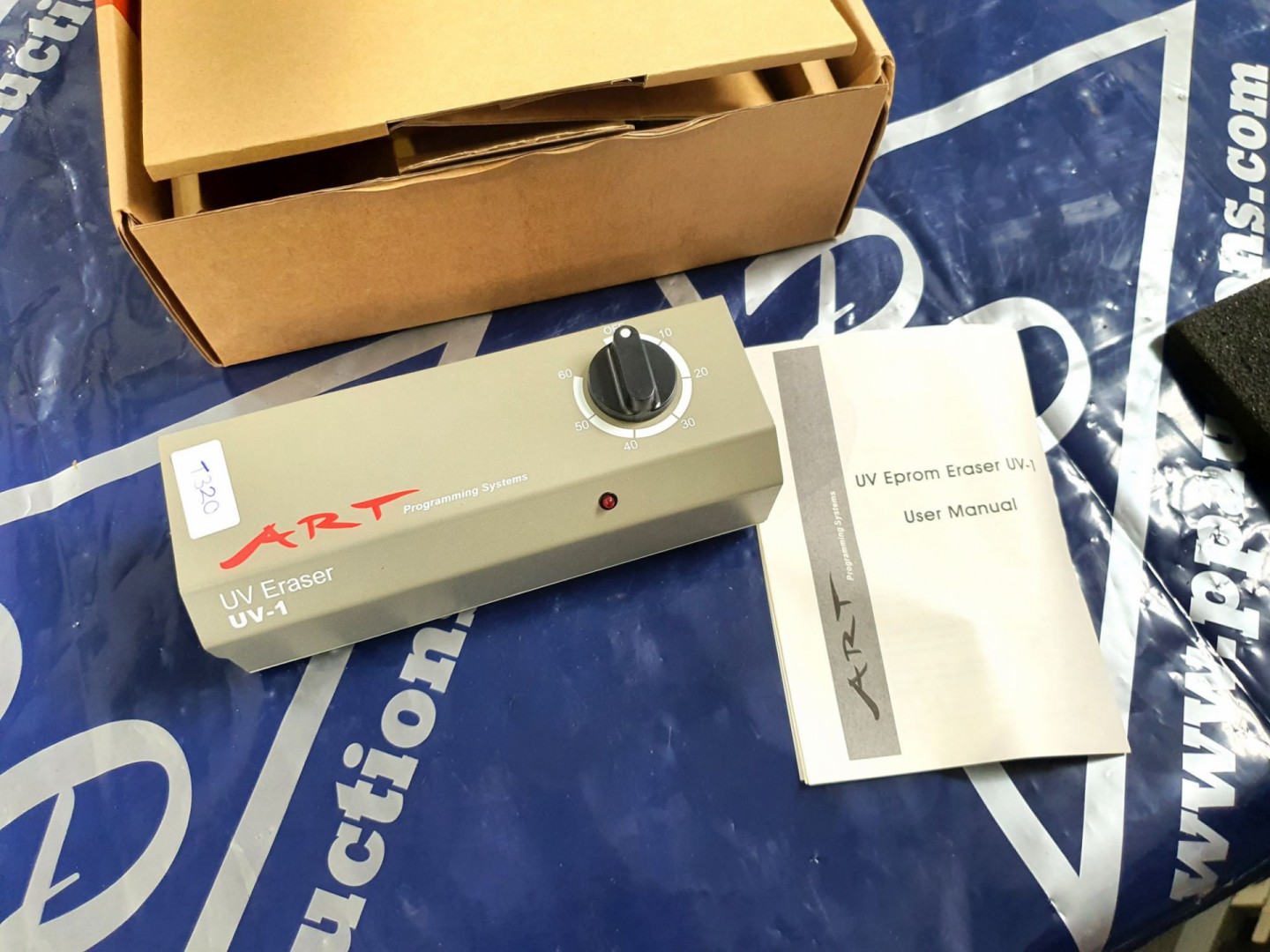 ART UV-1 Eprom eraser with manual (boxed & unused)...