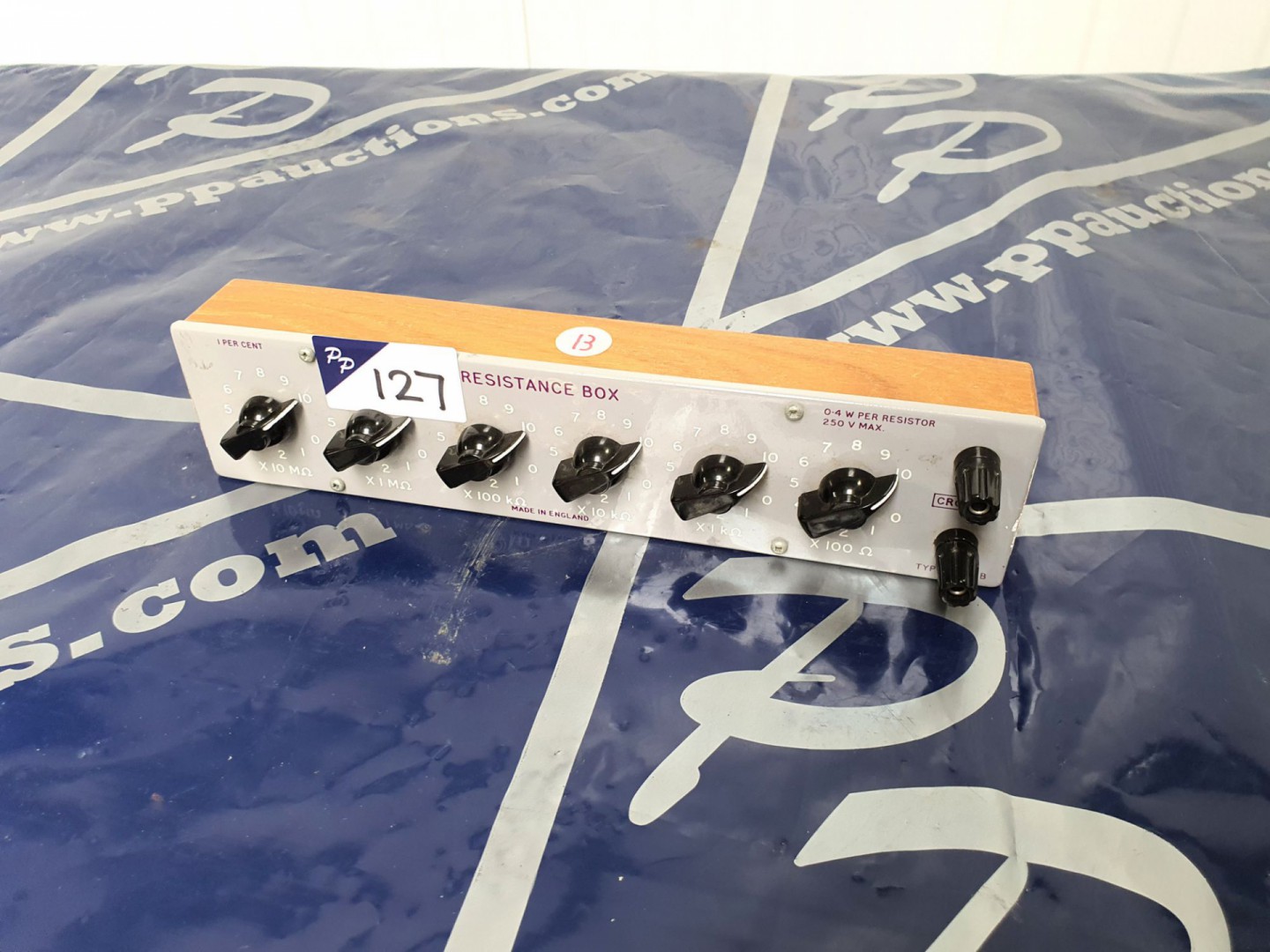 Cropico RM6B resistance box, 6 decade (T304) - lot...