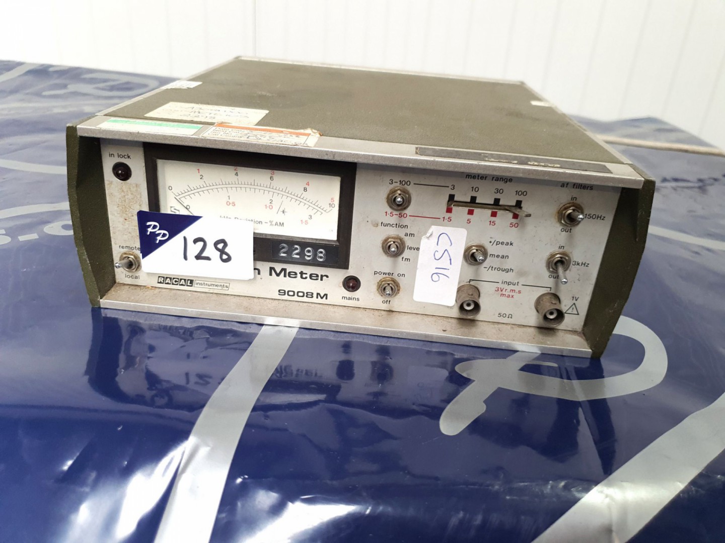 Racal 9008M mod meter, AM/FM (C516) - lot located...