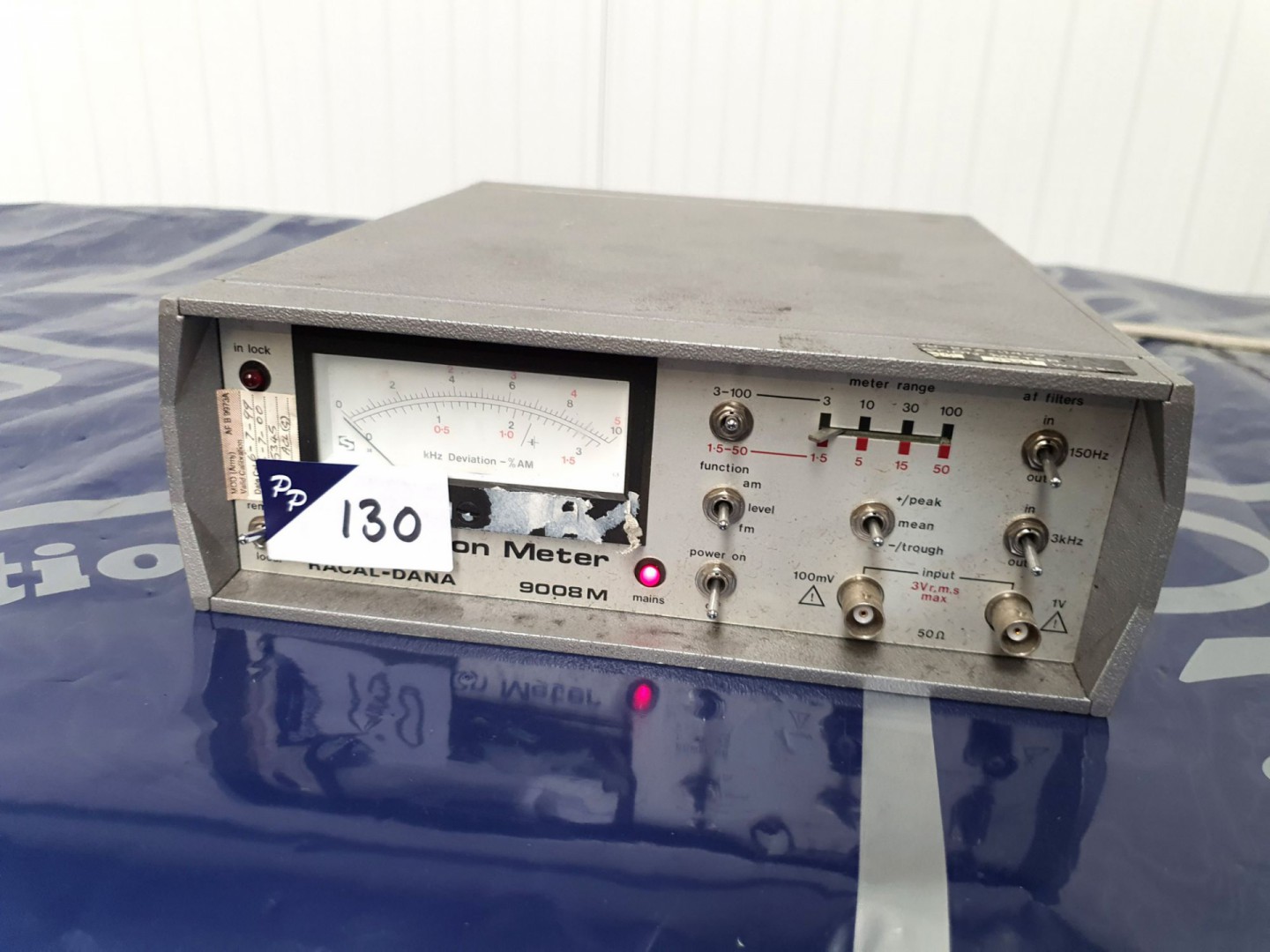 Racal 9008M mod meter, AM/FM (C514) - lot located...
