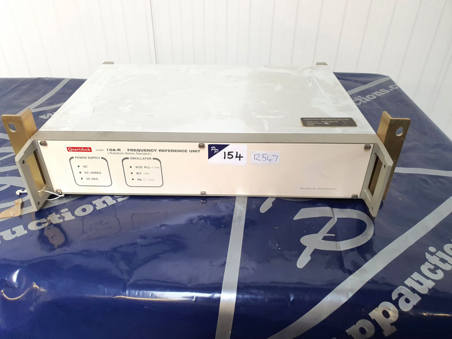 Quartzlock 10A-R Rubidium frequency standard, 10MH...