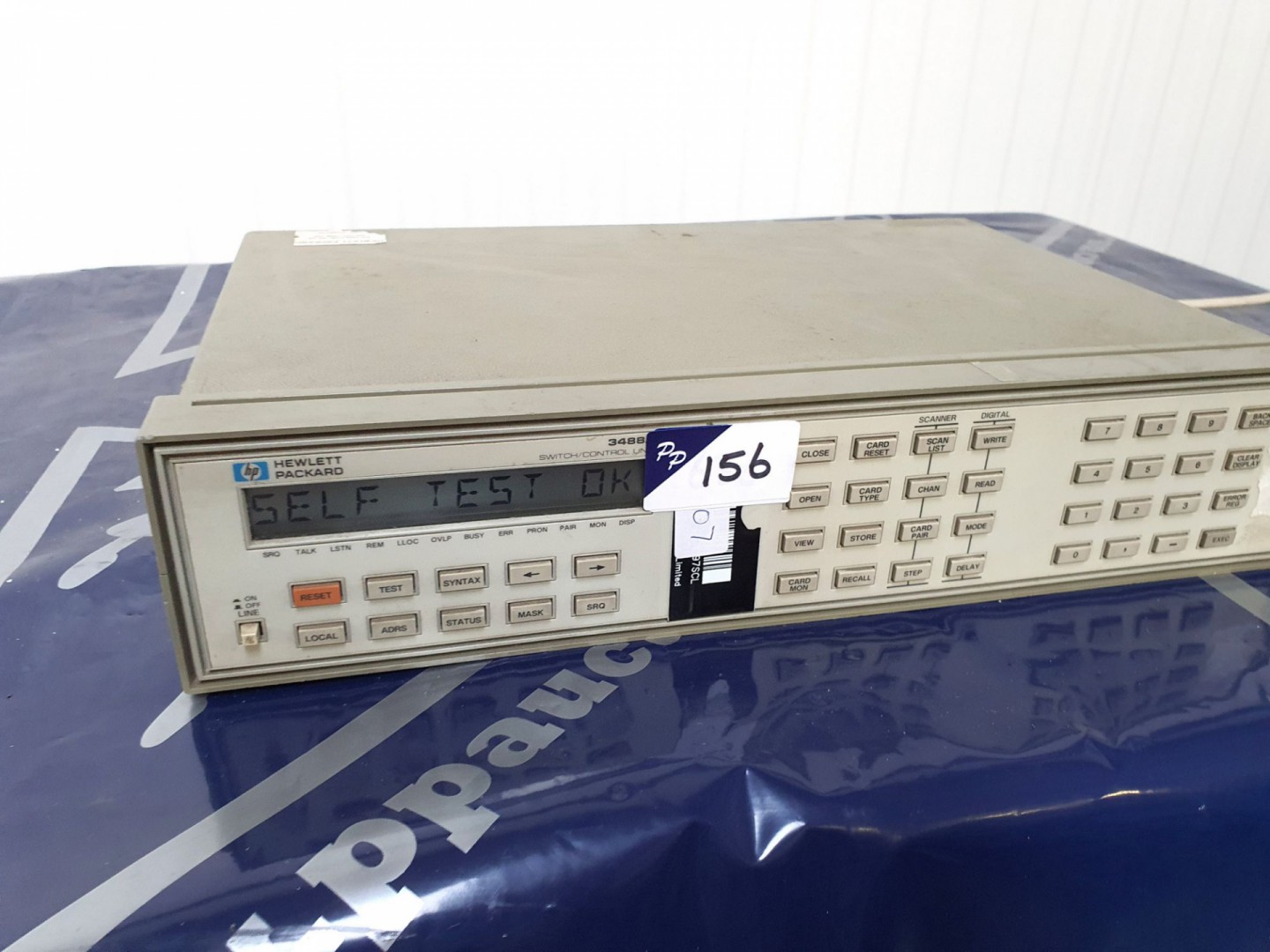 HP 3488A switch control unit with 44471A & 44474A...