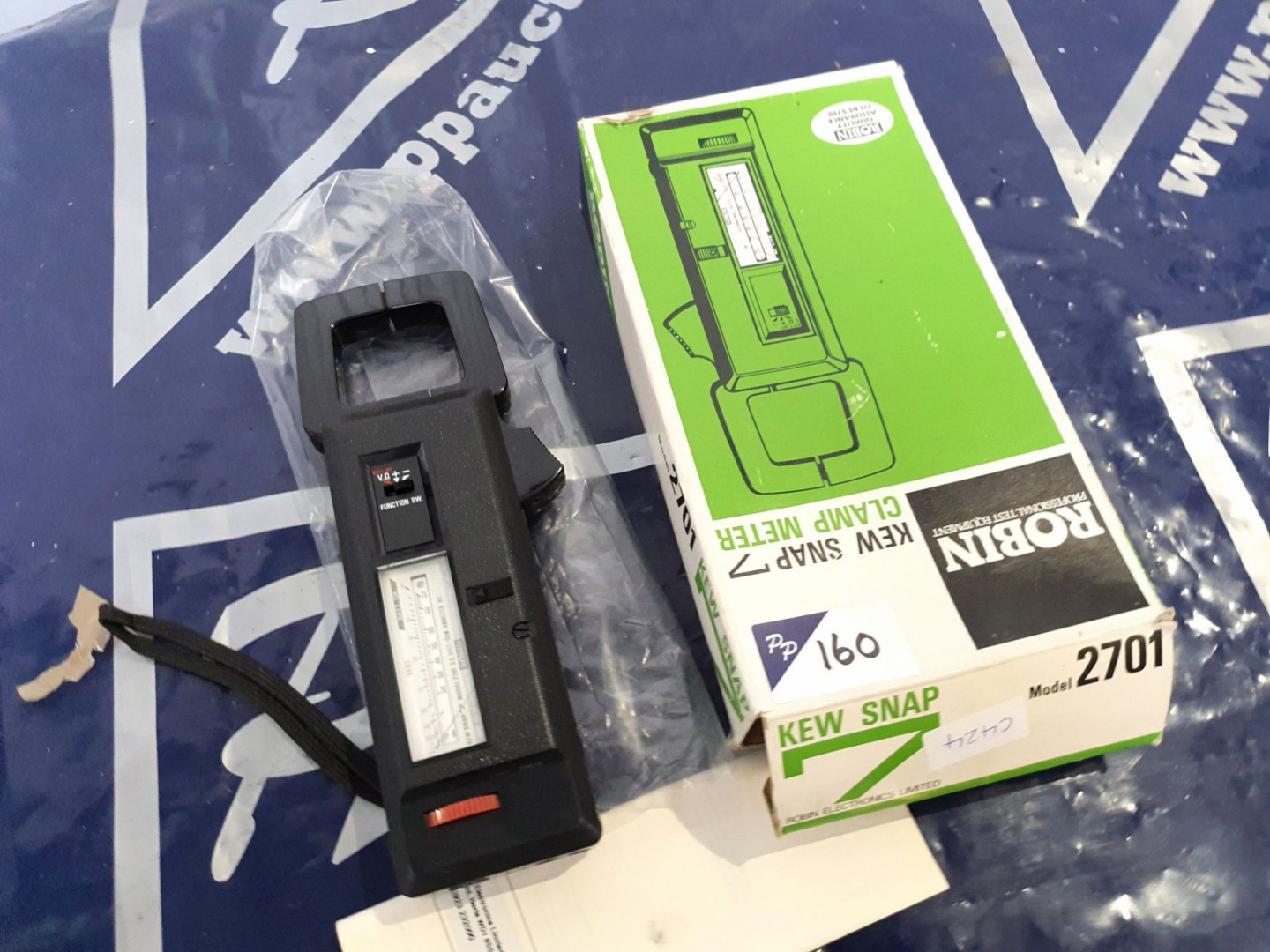 Robin 2701 Kew Snap 7 clamp meter with case & lead...