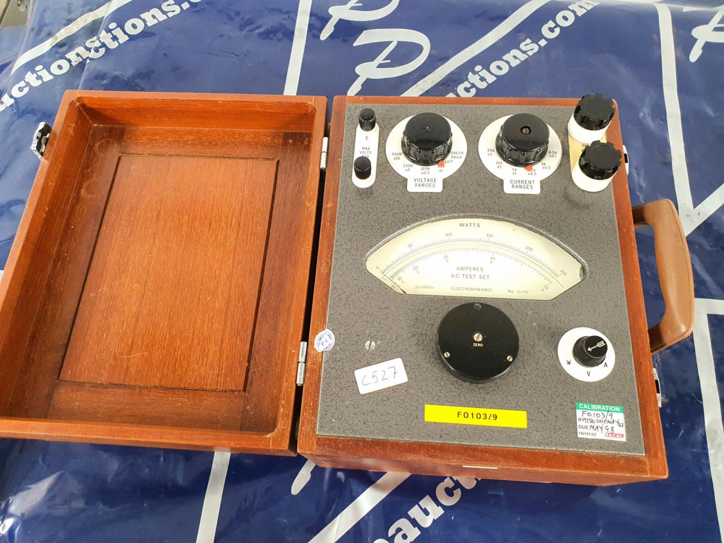 Sullivan AC test set (C527) - lot located at: PP S...