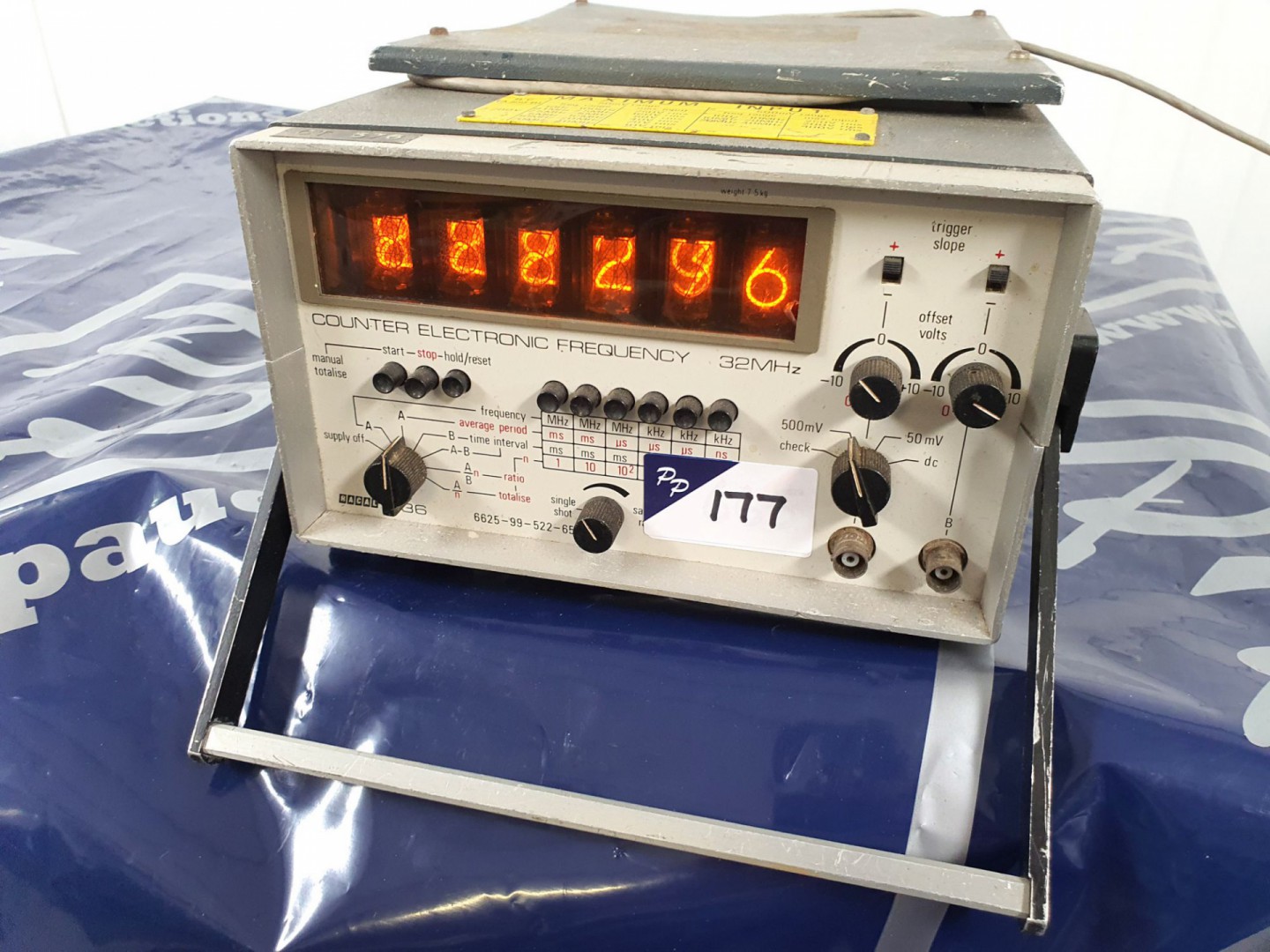Racal 836 frequency counter nixe tube (R533) - lot...