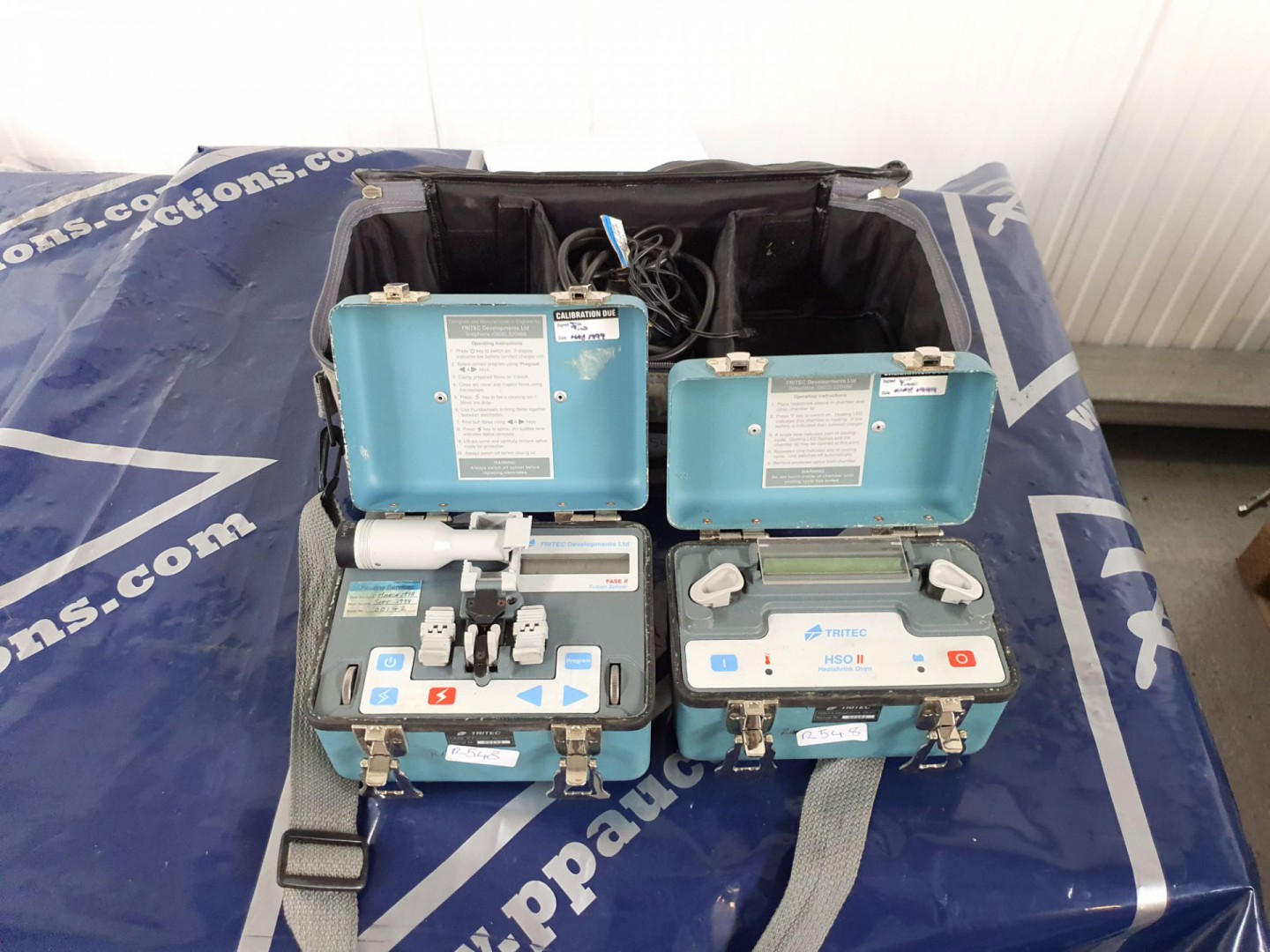 Tritec Fase 11 fusion splicer with HS011 oven & PS...