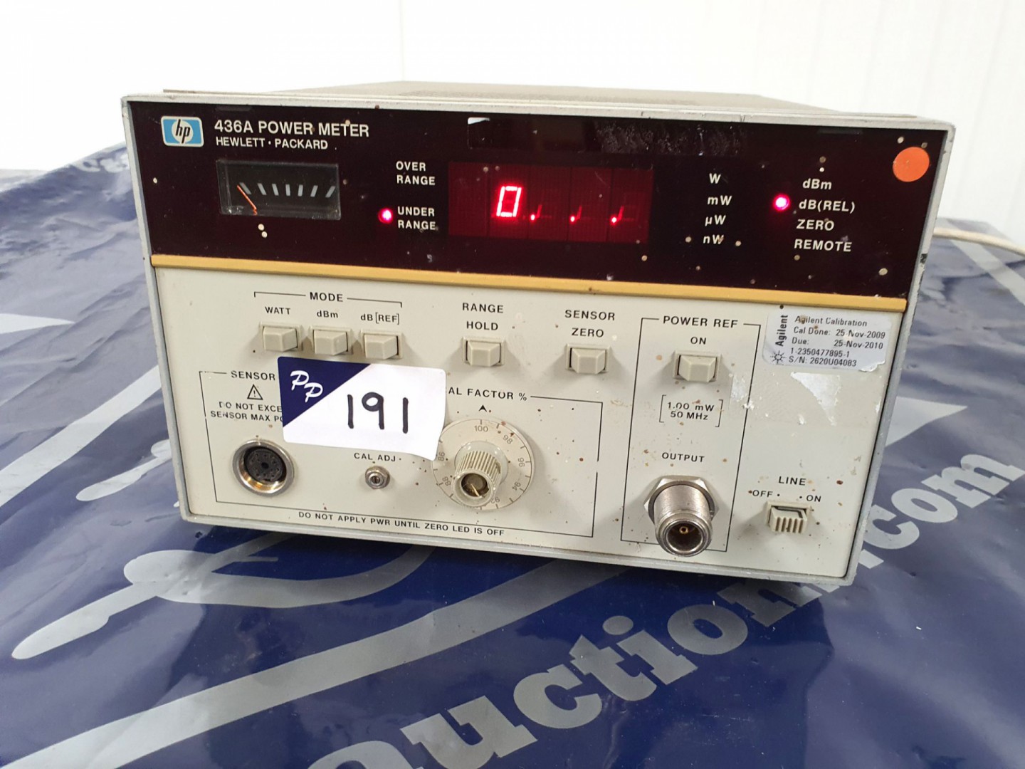 HP 436A power meter (no power sensor) (T83) - lot...