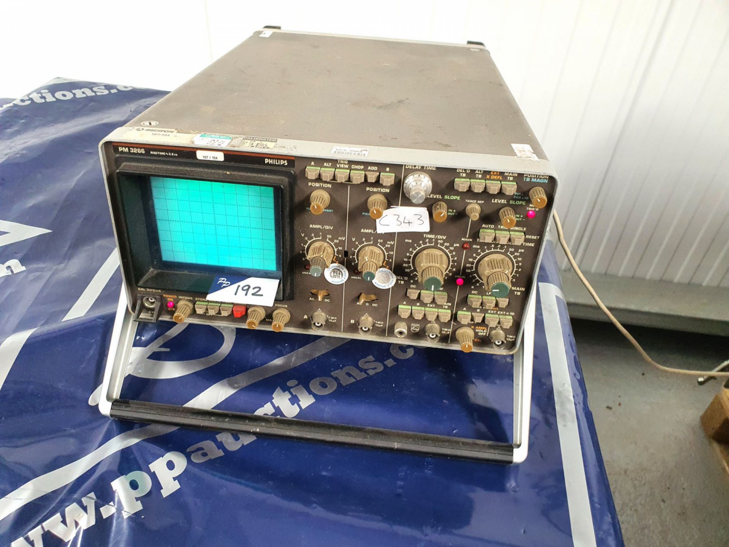 Philips PM 3266 analogue storage scope, DT 100MHz...