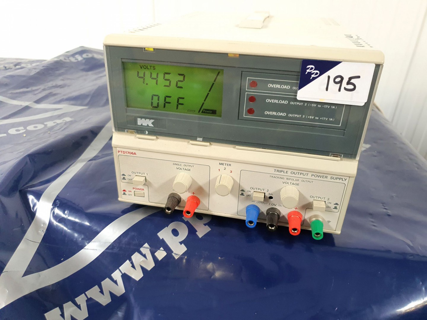 Wayne Kerr / Farnell PTD 1706A triple output PSU,...