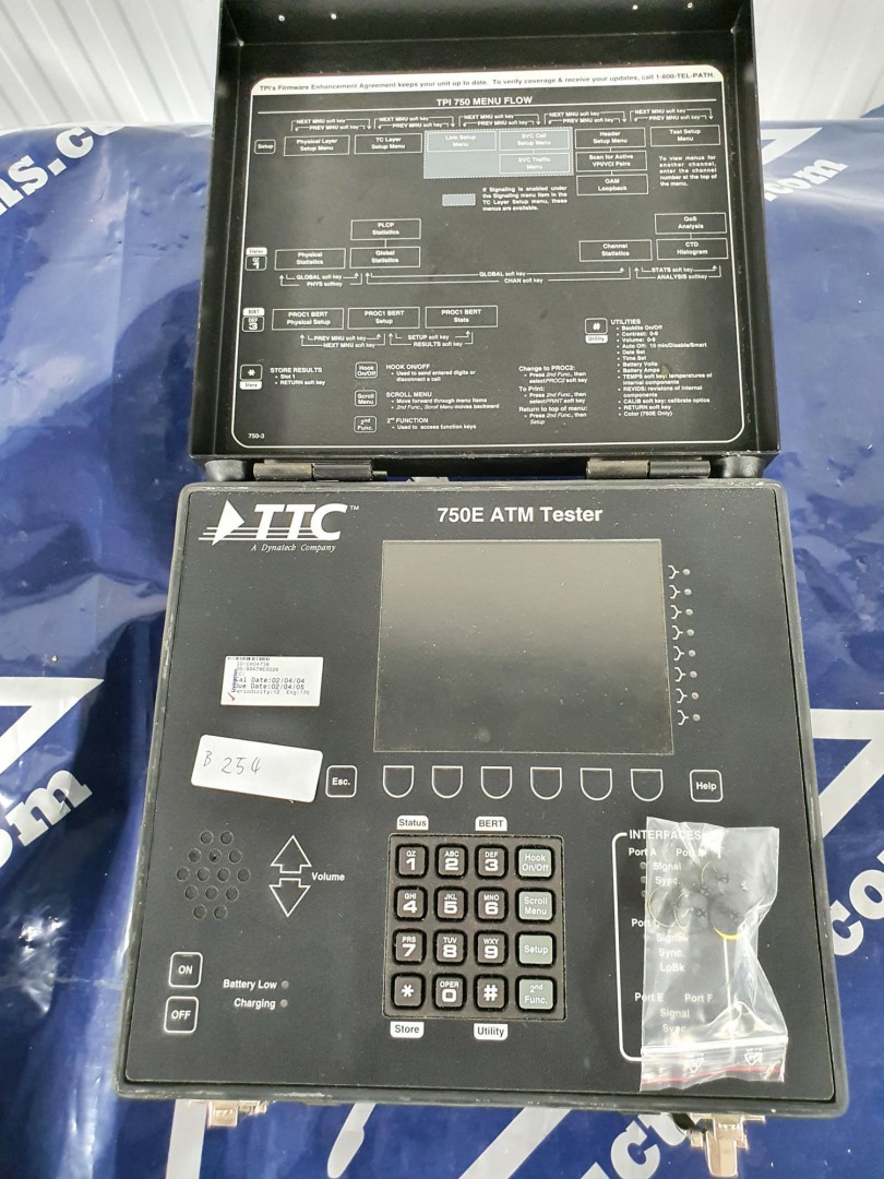 TTC 750E ATM tester (B254) - lot located at: PP Sa...