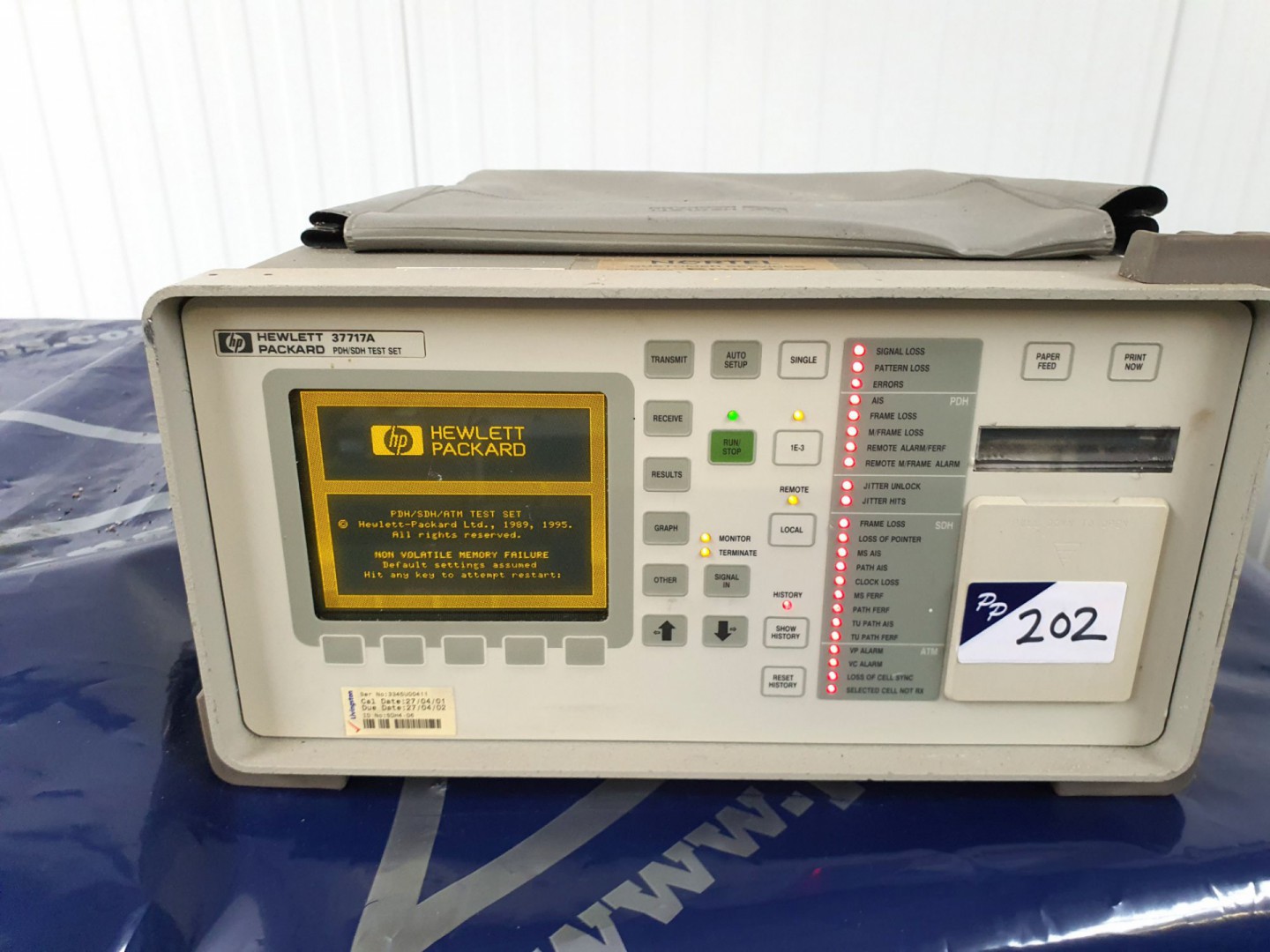 HP 37717A PDH/SDH test set (B683) - lot located at...
