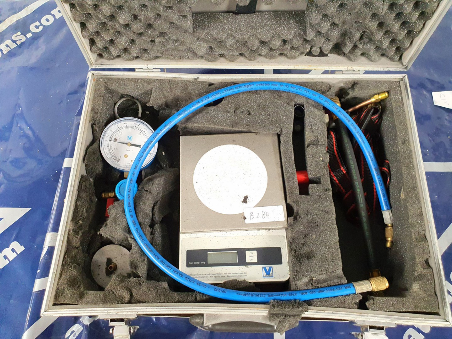 LOK ring balance in aluminium transit case with pr...