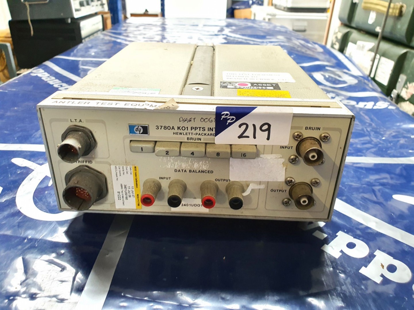HP 3780A K01 PPTS interface unit (B569) - lot loca...