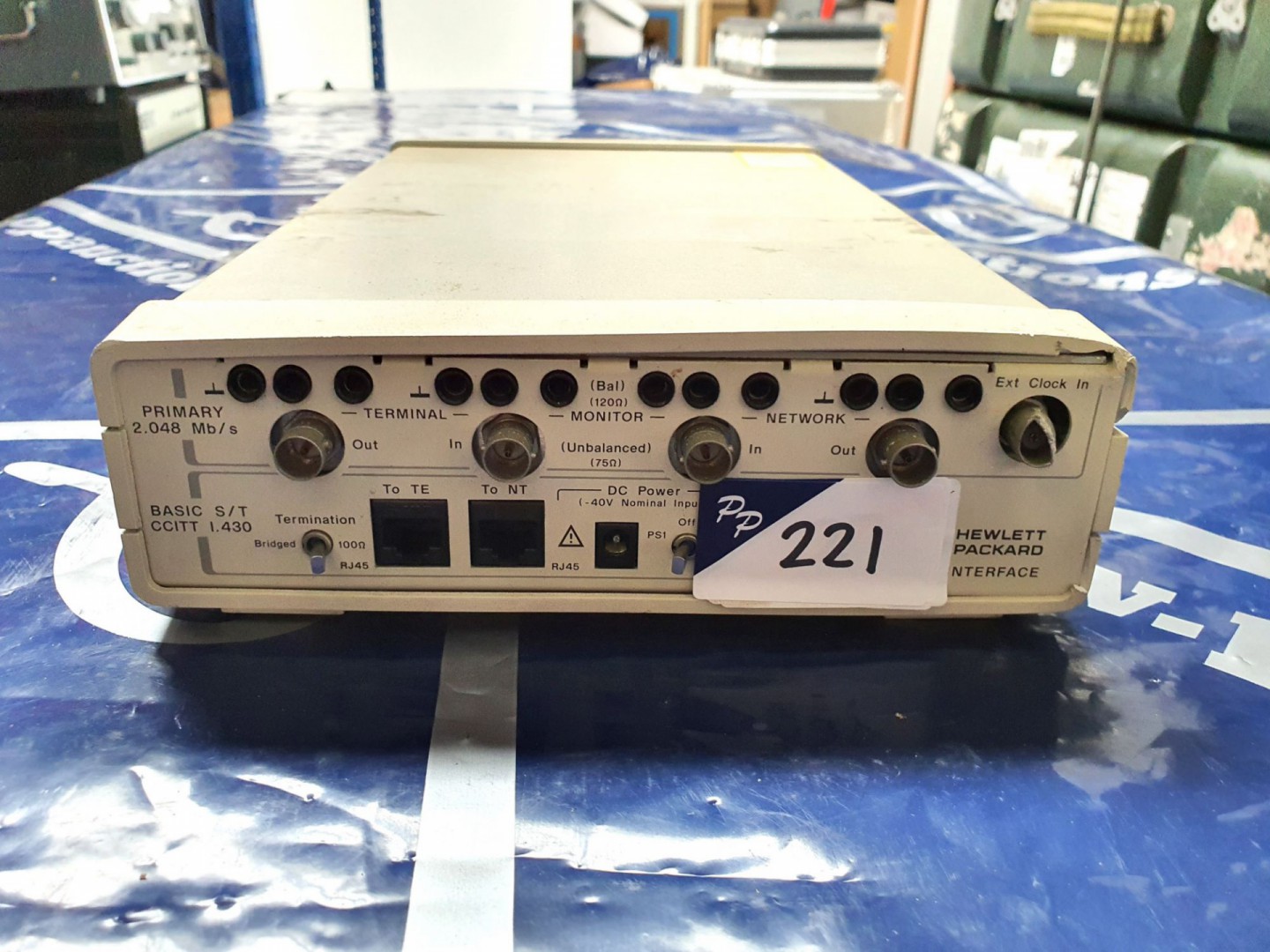 HP 18366A ISDN interface (B86) - lot located at: P...