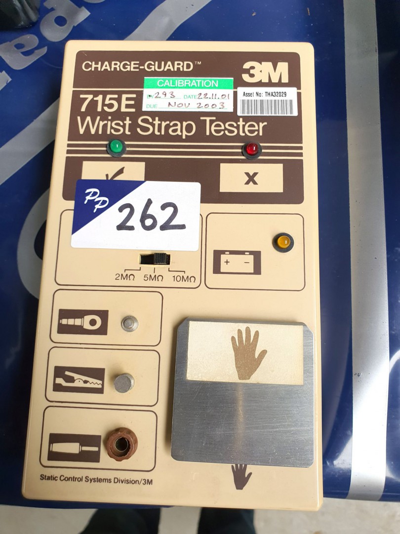 3M 715E wrist strap tester (T198) - lot located at...