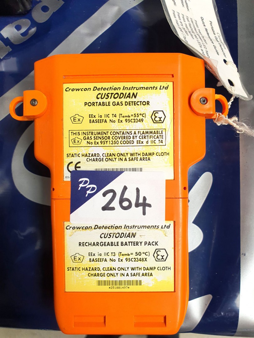 Crowcon custodian gas detector (T193) - lot locate...