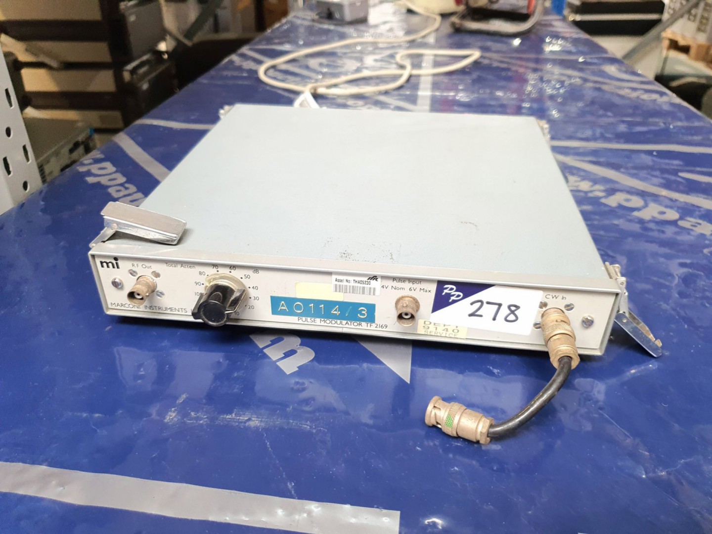 Marconi T F 2169 pulse modulator (T39) - lot locat...