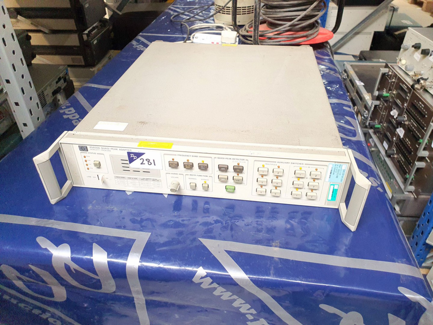 HP 85650A quasi-peak adaptor (R243) - lot located...