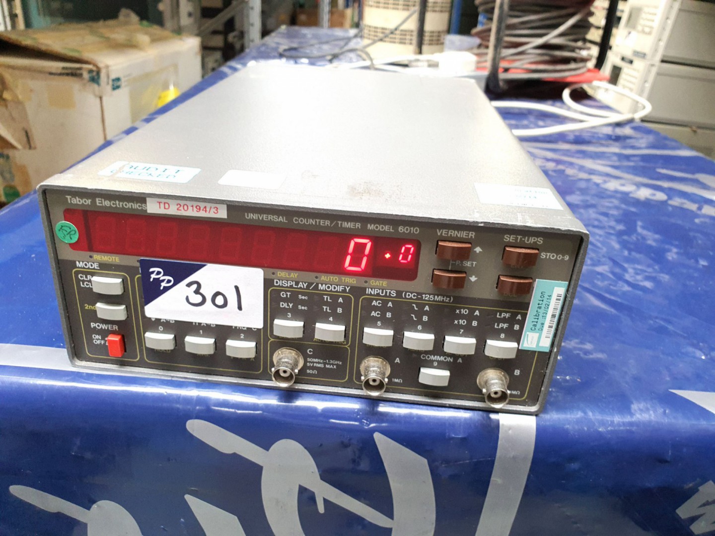 Tabor 6010 universal counter / timer DC-1.3Ghz (T4...