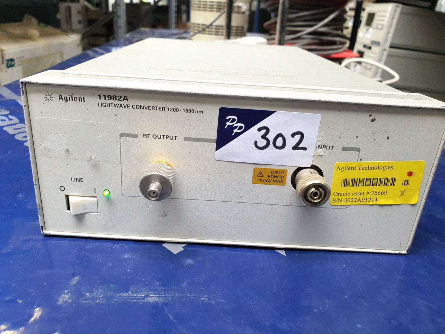 Agilent 11982A lightwave convertor 1200-1600nm (T3...