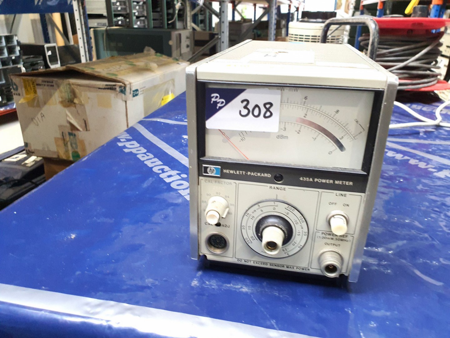 HP 435A power meter (no power sensor) (T81) - lot...