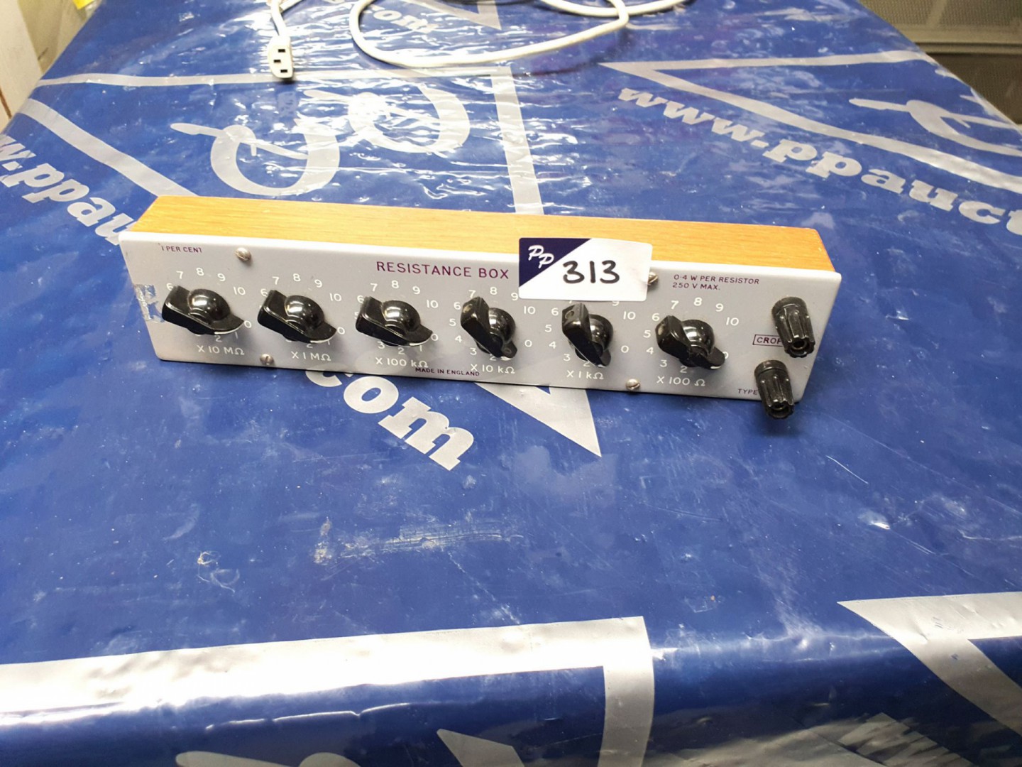 Cropico RM6B resistance box, 6 decade (T196) - lot...