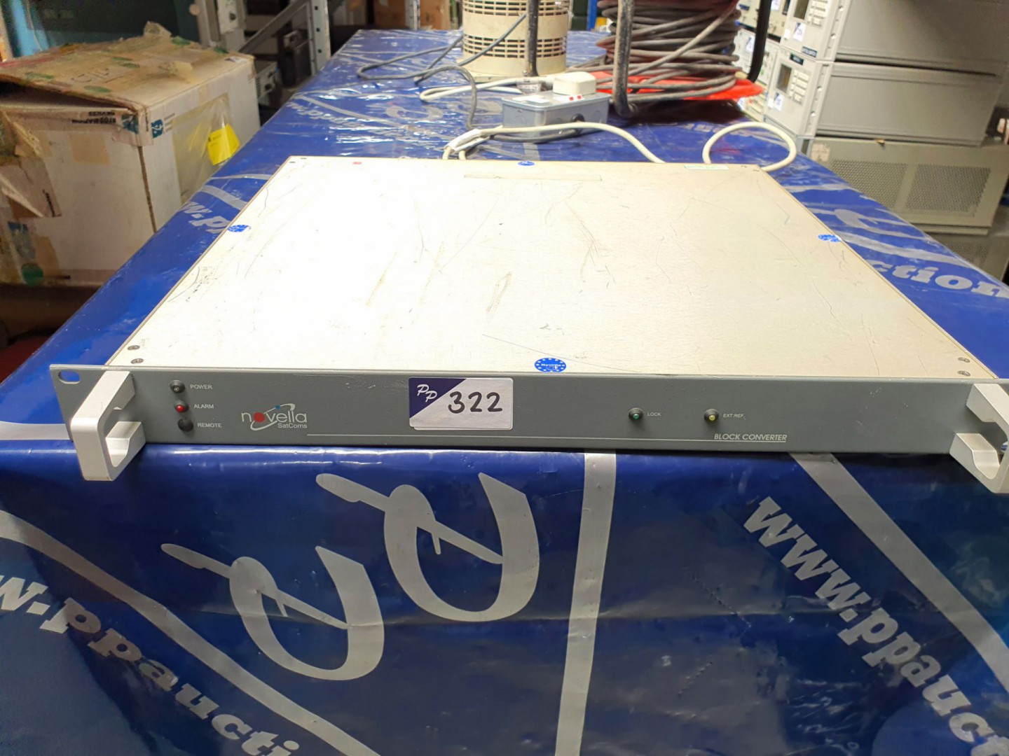 Novella Satcoms UDC block converter RF & optical i...