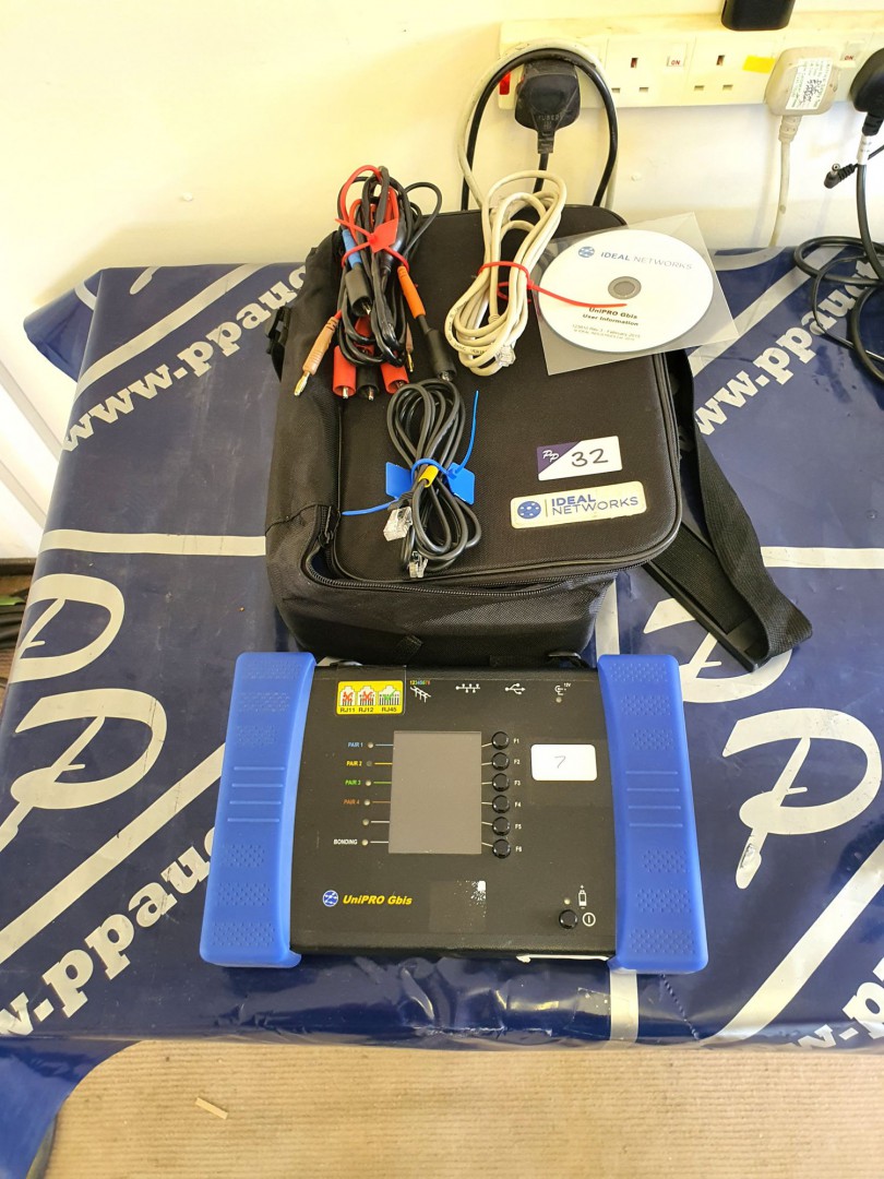 Unipro Gbis DSL tester in carry case - lot located...