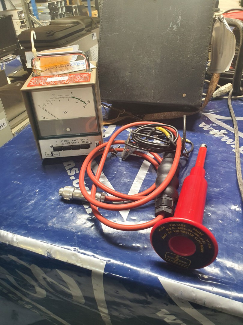 Wallis Hivault DCM 30/4A EHT voltmeter 0-30KV with...