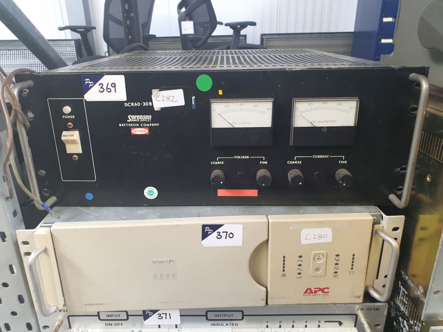 Sorensen DCR60-30B PSU, 0-60v / 0-30A (C282) - lot...