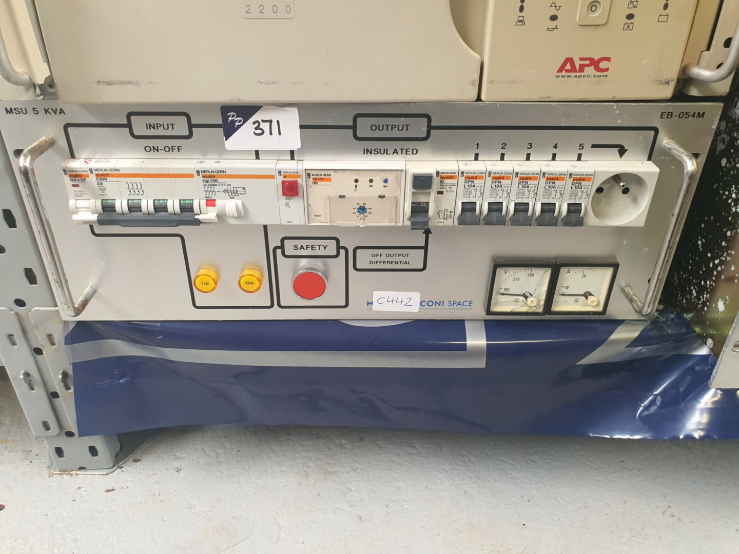 IEB EB-054M mains supply unit, 5kva (C442) - lot l...