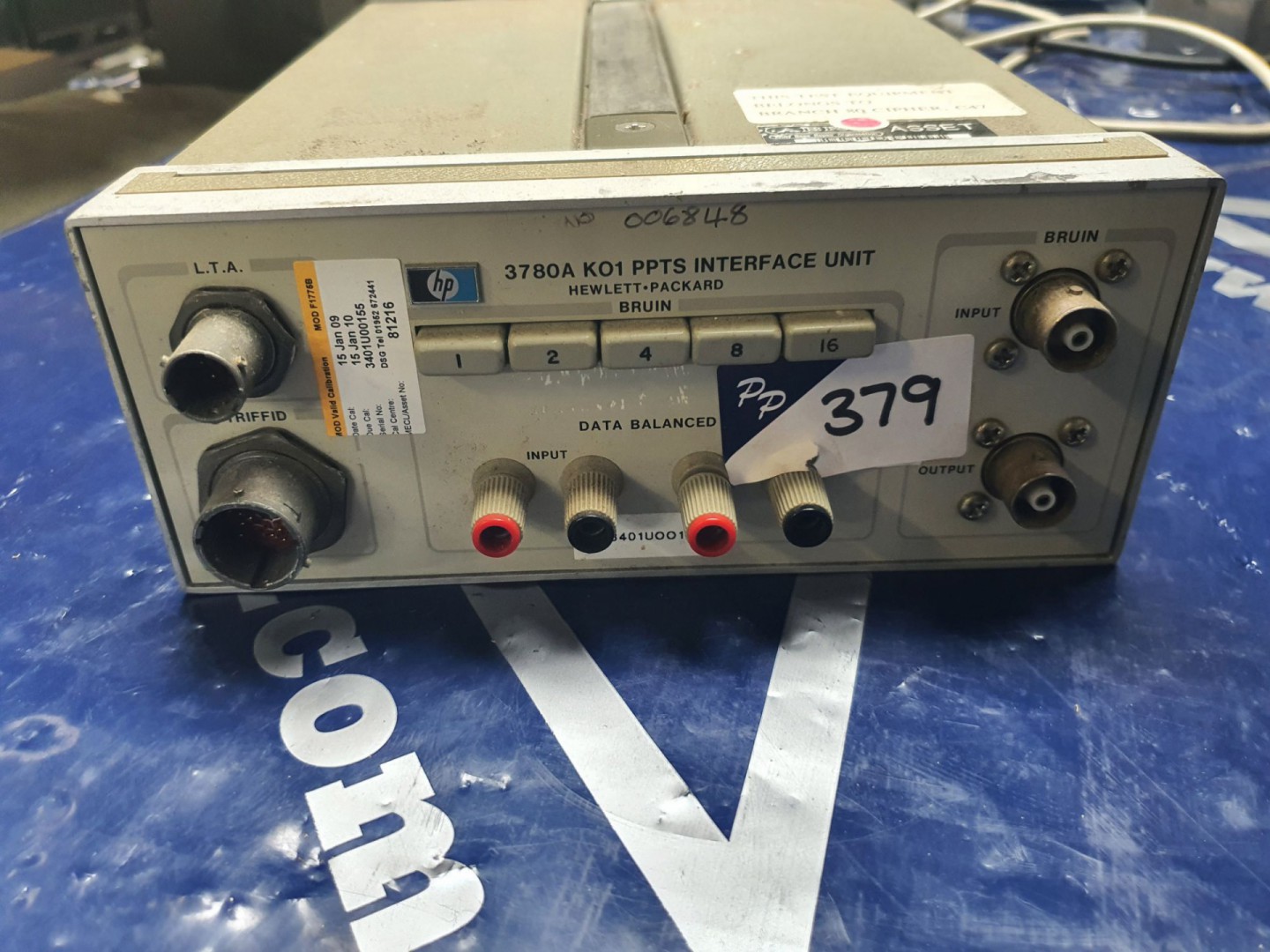 HP 3780A K01 PPTS interface unit (B568) - lot loca...
