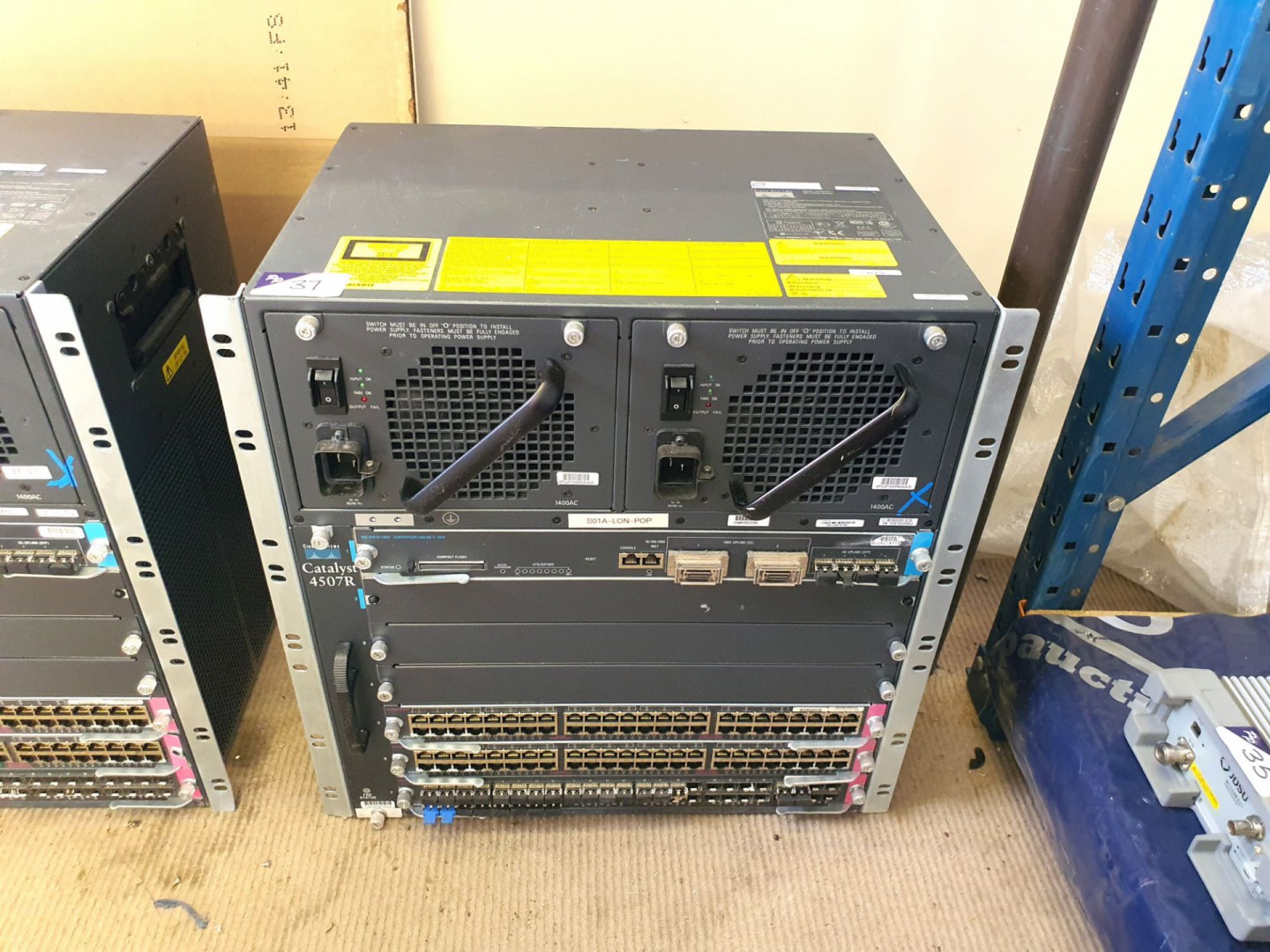 Cisco Systems Catalyst 4507R frame inc: network sw...