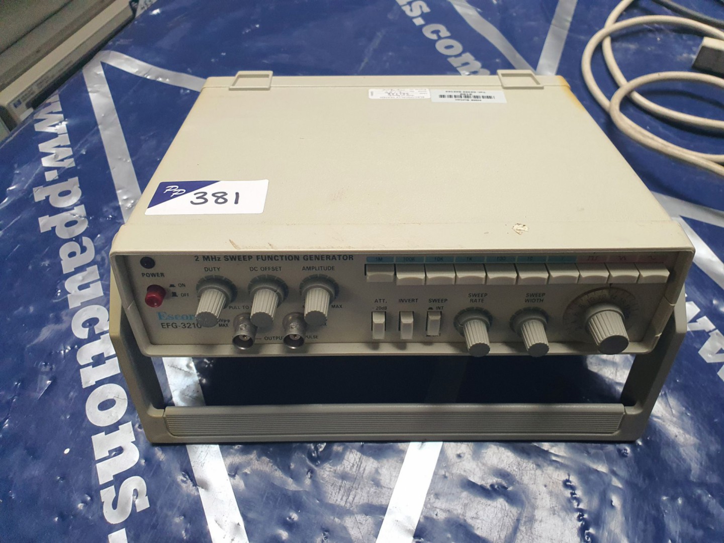 Escort EFG-3210 sweep function generator, 2MHz (T3...