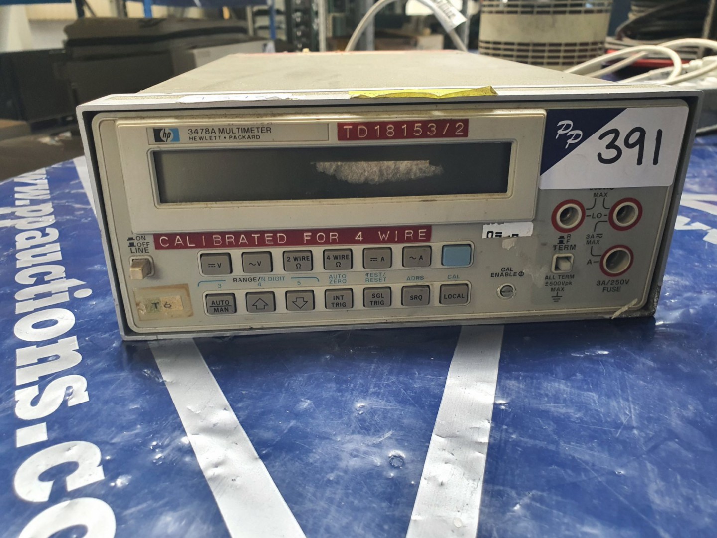HP 3478A digital multimeter (power, no screen) (T3...