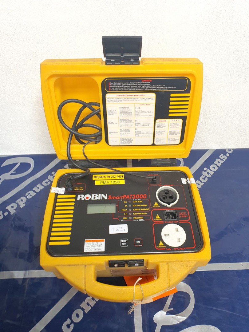 Robin Smart PAT 3000 tester (T231) - lot located a...