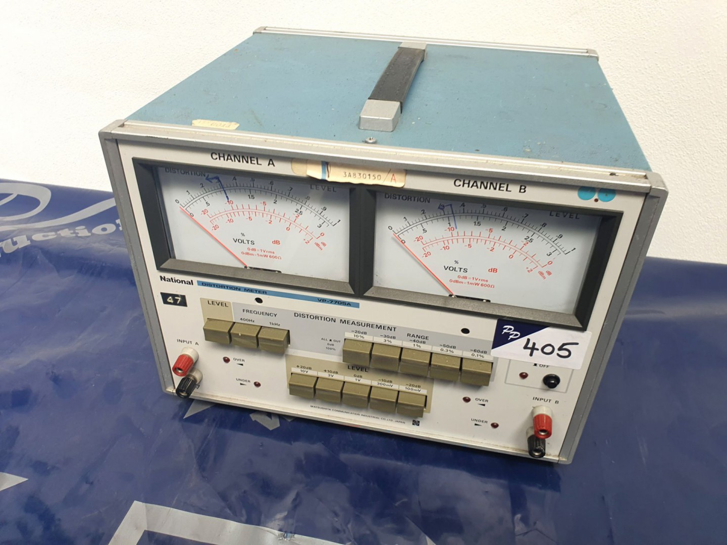 National VP 7705A distortion meter, 2 channel (T23...