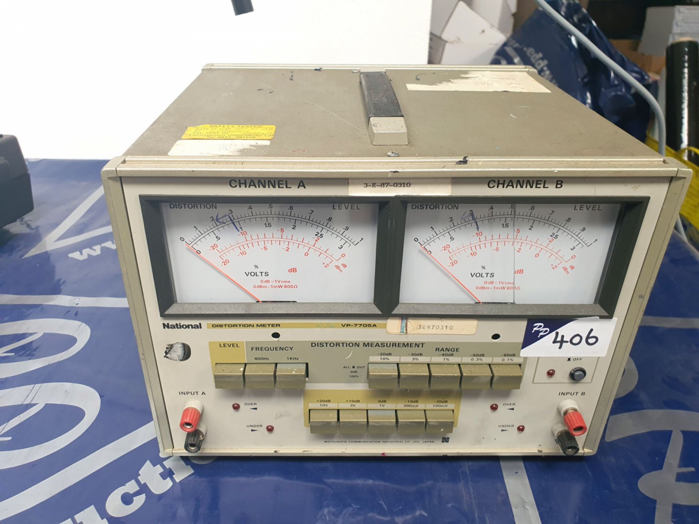National VP 7705A distortion meter, 2 channel (T23...